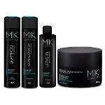 Kit de Shampoo, Condicionador, Máscara e Leave-in Nutrição Celular - Mk Cosmestic