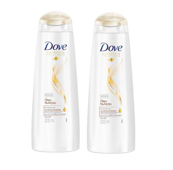 Kit de Shampoo Dove Oléo de Nutrição 200ml