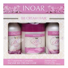 Kit de Tratamento Inoar BB Cream Hair (3 Produtos)