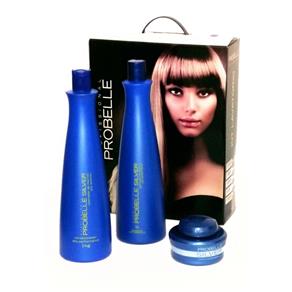 Kit de Tratamento Matizadora Silver ( Shampoo Matizador + Condicionador Shampoo Matizador + Máscara Shampoo Matizadora ) Probelle