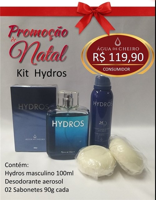 Kit Deo Colonia Hydros
