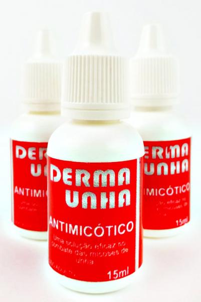 Kit 5 Derma Unha Tratamento para Micoses Unhas Fofas Unheiro 75ml - Akans Pharma