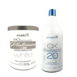 Kit Descolorante Souple Liss - Pó Platinum White + Ox 20