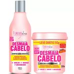 Kit Desmaia Cabelo Shampoo + Máscara 350g - Forever Liss