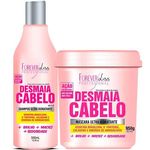 Kit Desmaia Cabelo Shampoo + Máscara 950g - Forever Liss