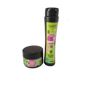 Kit Desmaia Cabelo Shampoo300ml + Máscara 300g - Profissional