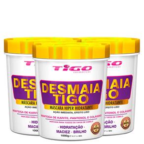 Kit Desmaia Cabelo Ultra Hidratante - TIGO 3x 1 Kg