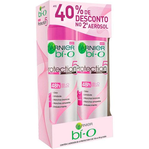 Kit Desodorante Aerosol Bi-o Protection Feminino