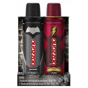 Kit 2 Desodorante Aerosol Bozzano Batman + The Flash