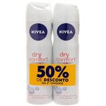 Kit Desodorante Aerosol Nivea Dry Comfort 1 Unidade