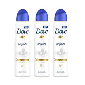 Kit Desodorante Aerossol Dove 150ml com 3 Unidades