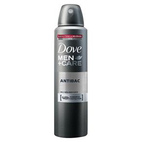 Kit Desodorante Aerossol Dove Men Antibacteriano 150ml com 12UN