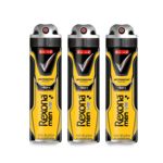 Kit Desodorante Antitranspirante Aerossol Rexona V8 150ml com 3 Unidades Leve + por -