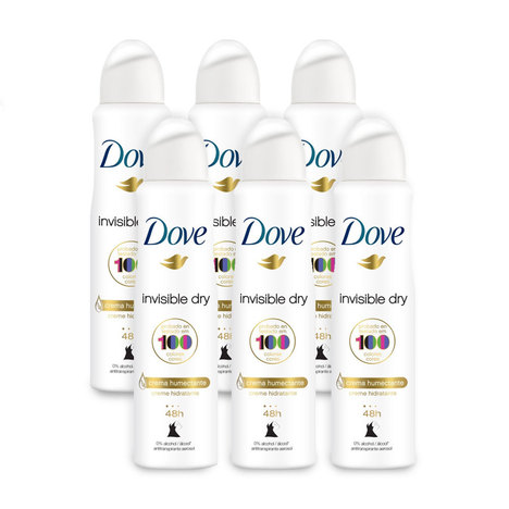 Kit Desodorante Antitranspirante Dove Invisible Dry 150Ml Leve Mais Pague Menos