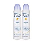 Kit Desodorante Antitranspirante Dove Original Aerosol