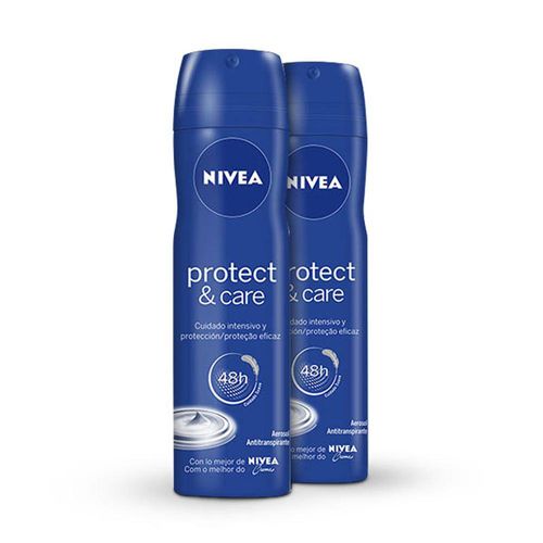 Kit Desodorante Antitranspirante Nivea Protect Care Aerosol