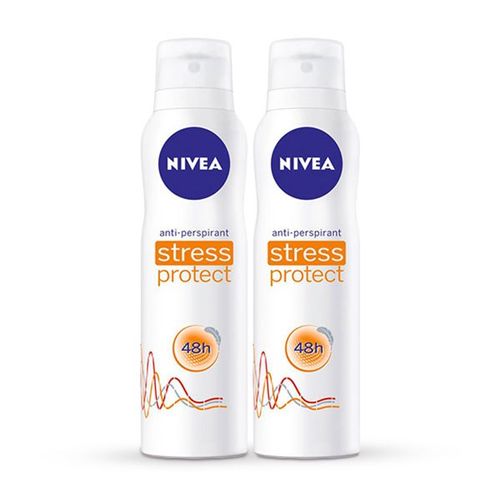 Kit Desodorante Antitranspirante Nivea Stress Protect Aerosol