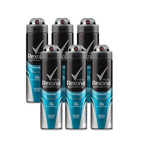 Kit Desodorante Antitranspirante Rexona Xtracool 150ml 6 Unidades
