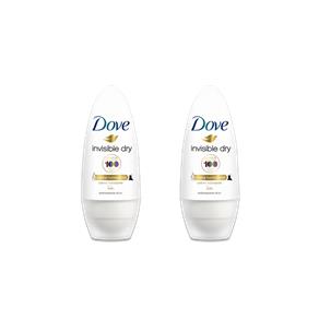 Kit Desodorante Dove Rollon Invisible Dry 50ml
