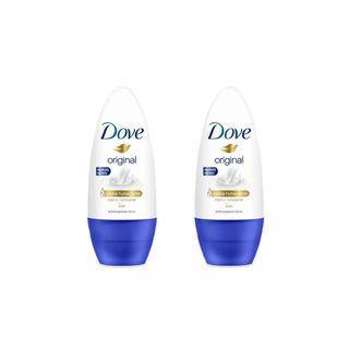 Kit Desodorante Dove Rollon Original 50ml 50% na 2 Unidade