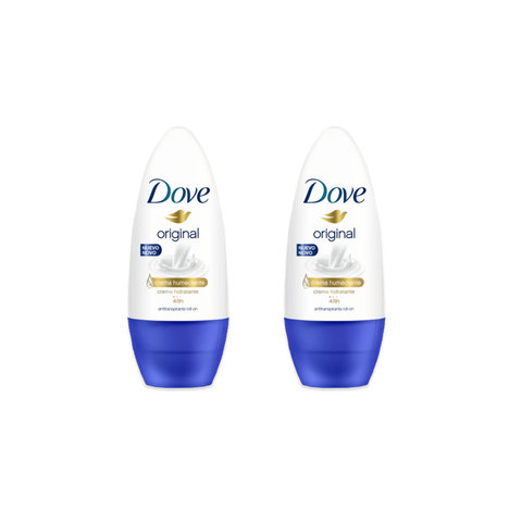Kit Desodorante Dove Rollon Original 50Ml 50% na 2ª Unidade