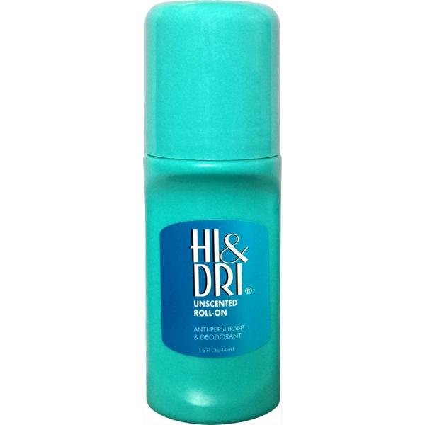Kit Desodorante Hi Dri Roll-On Unscented 44ml - 12 Unidades - Hidri