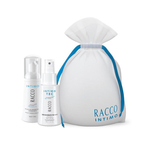 Kit Desodorante Intimo +Espuma Higiene +Porta Lingerie Racco