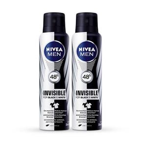 Kit Desodorante Nivea For Men Black e White Power Aerosol