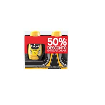 Kit Desodorante Rexona Roll On Men V8 50ml com 50% de Desconto no Segundo