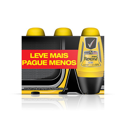 Kit Desodorante Roll On Rexona Deo 3x50 Ml Preço Especial