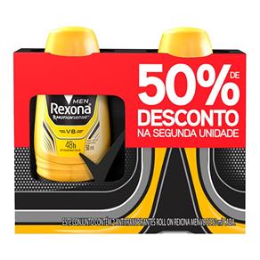 Kit Desodorante Roll On Rexona Men V8 50ml 2 Unidades - Único