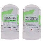 Kit 2 Desodorantes Stick Kristall Sensitive 60g - Alva