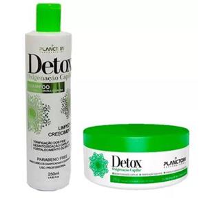Kit Detox Capilar Plancton Shampoo e Máscara - 250g+250ml