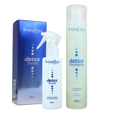 Kit Detox Shampoo e Fluído - Acquaflora
