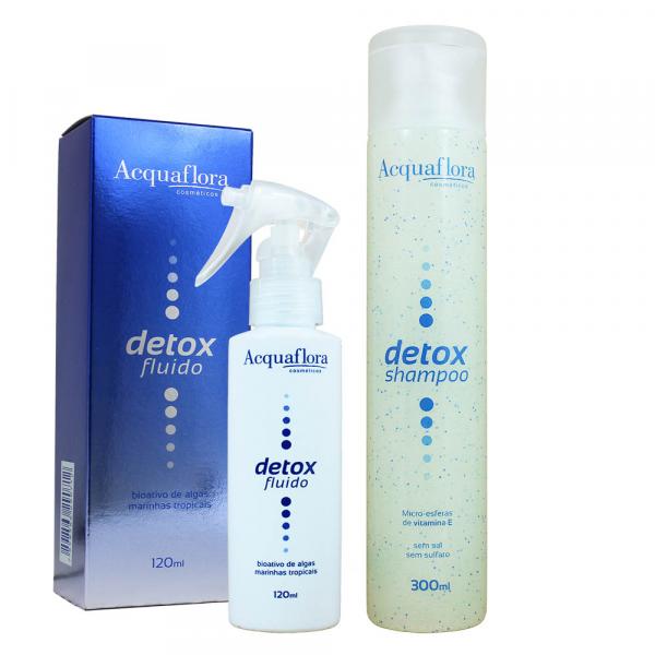 Kit Detox Shampoo e Fluído - Acquaflora