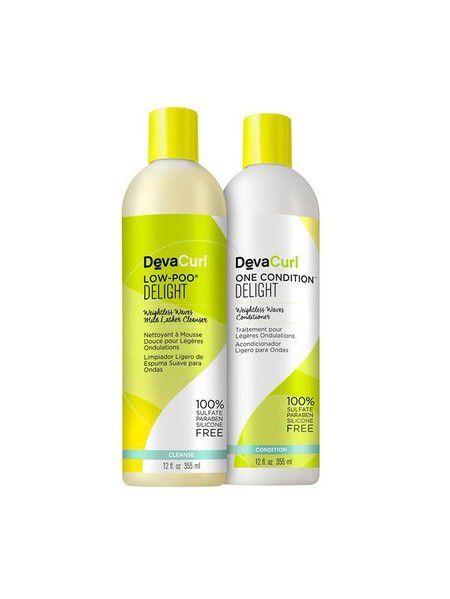 Kit Deva Curl Duo Delight 2x355ml Low-Poo + One Condition