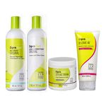 Kit Deva Curl No Poo, One Condition - 355ml + Styling Cream - 500g + Bleave-in - 200ml