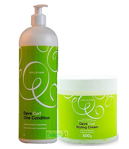 Kit Deva Curl One Condition 1L + Styling Cream 500g