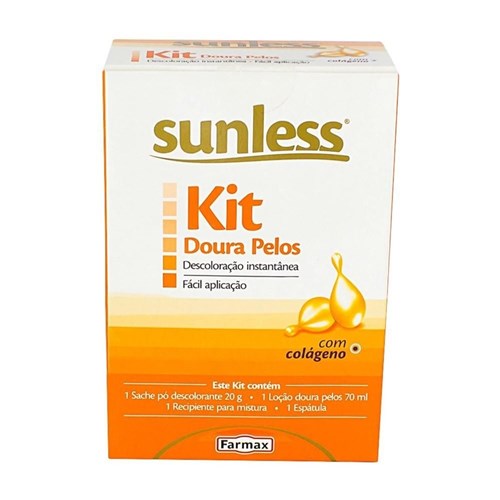 Kit Doura Pelos Sunless Descolorante Sunless - 20G