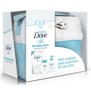 Kit Dove Baby Sabonete Líquido + Refil 180Ml + Loção Hidratante