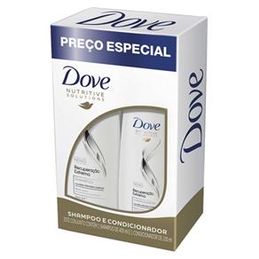 Kit Dove Recuperação Extrema Shampoo 400ml + Condicionador 200ml - Único