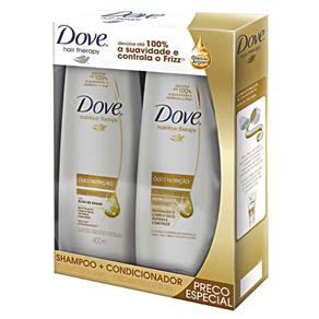 Kit Dove Shampoo + Condicionador Óleo Nutrição 400Ml