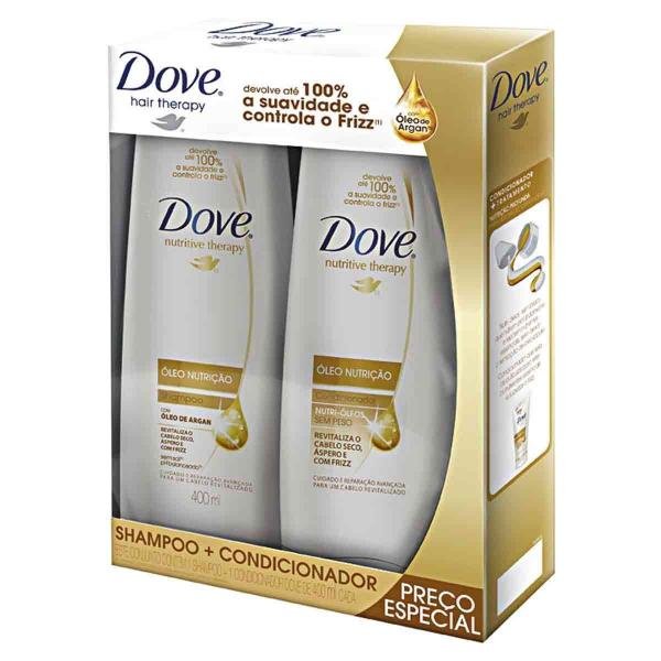 Kit Dove Shampoo + Condicionador Óleo Nutrição 400ml