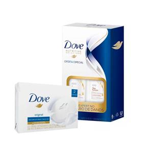 Kit Dove Shampoo + Condicionador Óleo Nutrição Leve Sabonete 2 Unidades