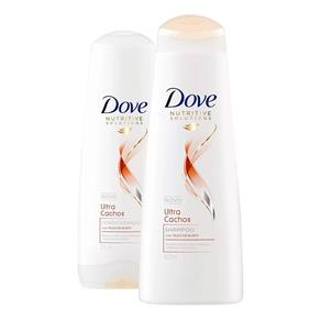 Kit Dove Ultra Cachos Shampoo 400ml + Condicionador 200ml