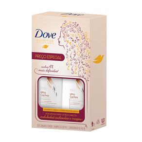 Kit Dove Ultra Cachos Shampoo + Condicionador