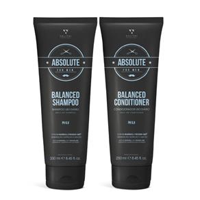 Kit Duo Absolute For Men - Balanced Shampoo e Conditioner - 250 Ml