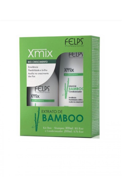 Kit Duo Felps Profissional Xmix Extrato de Bamboo - 2 Produtos