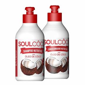 Kit Duo Nutritivo Soul Coco Retrô Cosméticos 2x300ml