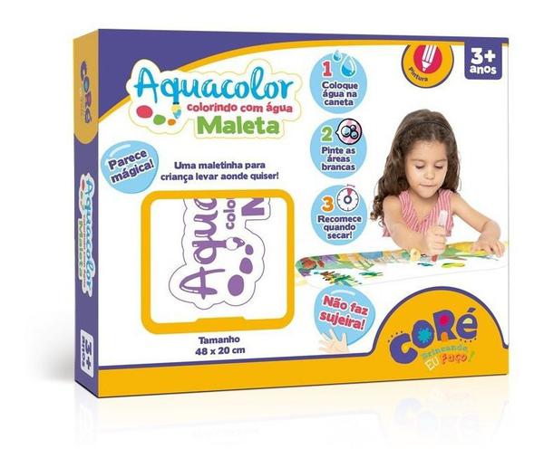 Kit Educativo Maleta Aquacolor Colorir com Agua - Toyster